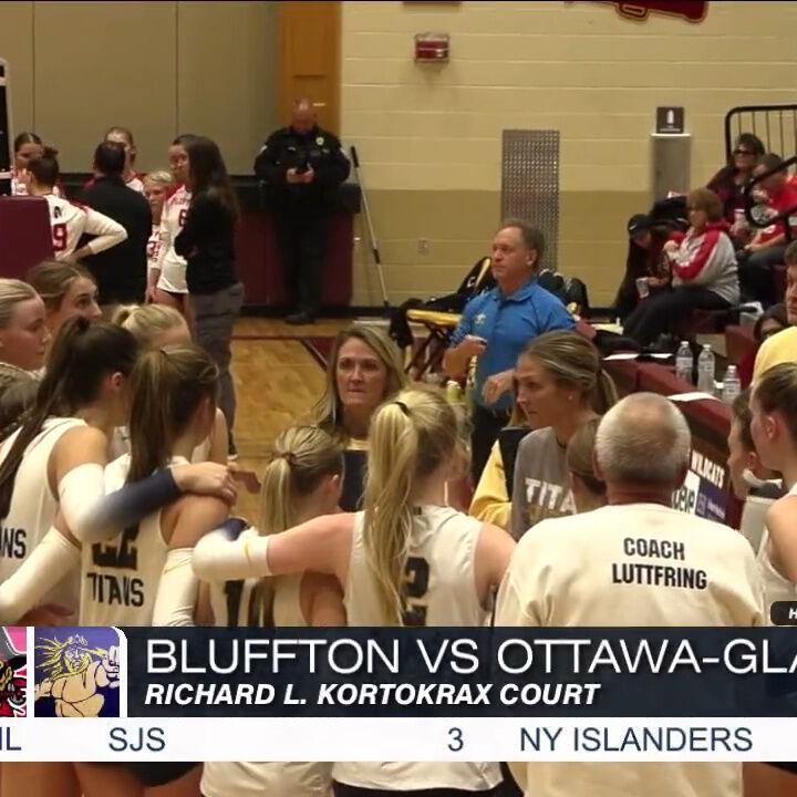 Ottawa-Glandorf sweeps Bluffton to advance in district volleyball play